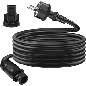 3m 5m <span class=keywords><strong>BC01</strong></span> Buchse zu Schuko Stecker Solar Electric Anschluss kabel Plus Betteri End kappe mit H07RN-F 3*1,5 mm2 für Mirco inverter - Product Image 1
