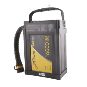 TATTU Pro 대용량 16000mAh 12S 25C 45.6V 스마트 BMS 리포 반고체 배터리 팩 500+ 사이클 50C 최대 출력 드론 - Product Image 1