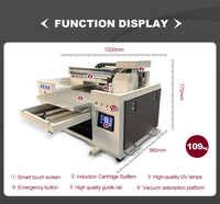 Impresora UV Plana LED Jesi de 40*60cm, Impresora Digital de Inyección de Tinta para Acrílico, Vidrio, Carcasas de Teléfono, Madera, PVC