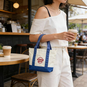 <span class=keywords><strong>Sac</strong></span> en toile miniature <span class=keywords><strong>personnalisé</strong></span> <span class=keywords><strong>de</strong></span> haute qualité avec broderie imprimée, <span class=keywords><strong>sac</strong></span> fourre-tout réutilisable <span class=keywords><strong>personnalisé</strong></span> pour femmes, sacs en coton - Product Image 4