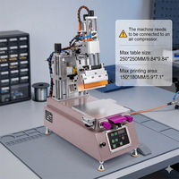 Máquina de Serigrafía Semiautomática con Mesa Ajustable, para Productos Planos