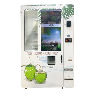 AZALCO distributore automatico di succo di cocco fresco Self-service distributore automatico Smart Touch Screen