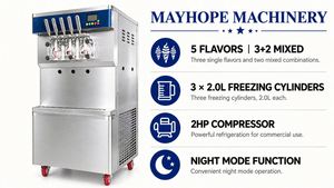 Macchina per Gelato Automatica a Risparmio Energetico EM ODM con Refrigerante Ecologico - Product Image 3