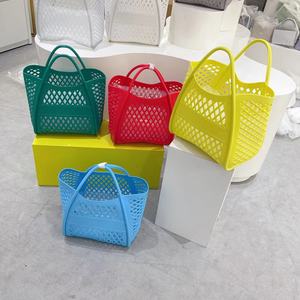 Sac à main ouvert en EVA ajouré, pochette découpée, sac à bandoulière étanche en gelée, plusieurs couleurs, léger, pour femme, idéal pour l'été et la plage - Product Image 4