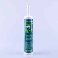 Dowsil 748 Mastic de qualité alimentaire Non corrosif et Silicone RTV Mastic fixe pour appareils électriques et électroniques