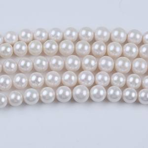 Zhuji Pearl Wholesale 11-13mm Natural Freshwater White Round <b>Beads</b> Loose Edison Pearls for DIY Necklace <b>Bracelet</b> - Product Image 3