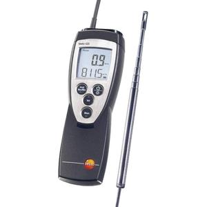 Anémomètre numérique à fil chauffant Testo 425 avec connexion à l'application, matériau ABS, plage de température de -20°C à 70°C, vitesse de démarrage du vent 0,1 m/s - Product Image 4