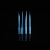 Guide des embouts de pipette 1250UL, couleur bleue, embout en polypropylène PP avec graduation pour laboratoire