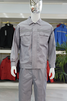 Vêtements de travail de sécurité imperméables en tissu de coton réfléchissant haute visibilité, veste et pantalon industriels, combinaison de travail, uniforme de travail, vêtements de travail cargo