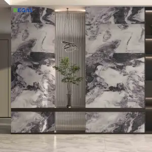 Flexible Soft Ceramic Stone Wall Tiles With Digital Print For Interior Exterior Slate 1#