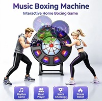 Cible murale de boxe numérique intelligente avec musique pour l'entraînement à la concentration et à l'agilité |   Machine de boxe musicale