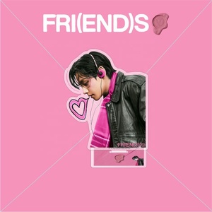 Venta al por mayor KPOP Idol Bangtan Boys <span class=keywords><strong>V</strong></span> <span class=keywords><strong>Kim</strong></span> <span class=keywords><strong>Tae</strong></span> <span class=keywords><strong>Hyung</strong></span> FRI (FIN) S Soporte acrílico de pie de plástico transparente - Product Image 5