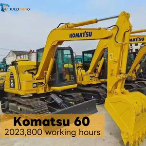 รถขุดขนาดเล็ก <span class=keywords><strong>Komatsu</strong></span> PC60MR-8 <span class=keywords><strong>6</strong></span>.2 ตัน มือสอง 40.5 กิโลวัตต์ ของแท้จากญี่ปุ่น ชั่วโมงการทำงานต่ำ 1600 ชั่วโมง ถังขนาด 0.22 ลูกบาศก์เมตร ได้รับการรับรองมาตรฐาน CE - Product Image 1
