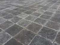Pierre de pavage en marbre de lapis-lazuli noir naturel, célestine bleue, pierre calcaire, dalle, carrelage, marchepied, tailles personnalisées
