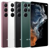 Nouveau Smartphone Original S22 Ultra 5G 2023, 16 Go 1 To, Écran 7,2 Pouces, Processeur Deca Core, Caméra Arrière 108 MP, CDMA, Accessoire Stylet