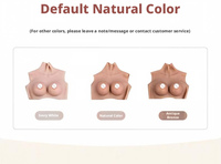Prothèses mammaires en silicone réalistes OEM/ODM personnalisées, taille XXXL, bonnet R, étanches et écologiques, pour travestis, transgenres et drag queens