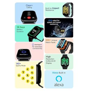 Xiaomi Redmi đồng hồ 5 hoạt động GPS AMOLED hiển thị không thấm nước reloj 1 cho phụ nữ thể thao lớn ba cho cô gái trẻ em bán buôn tại Trung Quốc - Product Image 6