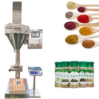 Machine de remplissage semi-automatique de poudre 5-5000g à prix d'usine pour sacs et bouteilles, emballage alimentaire en acier inoxydable haute précision