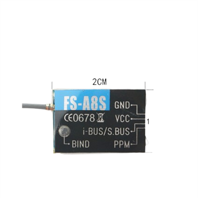 FLYSKY FUS 8-Channel FS-A8S Receiver 2.4G PPM IBUS SBUS