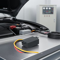 Convertisseur DC Jiade SDJ-24S121R5 non isolé 24V (18-36VDC) vers 12V 1,5A 18W avec indice d'étanchéité IP68, efficacité de 92% -40~+80