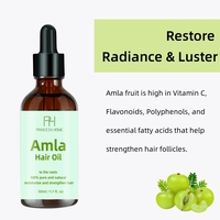 OEM ODM Huile d'Amla 100% Naturelle 50ml, Traitement Anti-Chute pour le Cuir Chevelu, Huile d'Amla Originale pour la Croissance des Cheveux