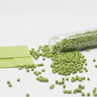 Masterbatch d'oxyde de zinc nano avec nanoparticules de ZnO, additif de moulage inorganique antibactérien de qualité alimentaire en granulés