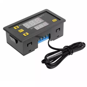 नई एलईडी डिजिटल दोहरी प्रदर्शन तापमान नियंत्रक स्मार्ट थर्मामीटर W3230 माइक्रो कंप्यूटर थर्मोस्टेट - Product Image 5