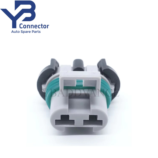 12147067 Female Sealed Waterproof Automotive Plug Connector 2 Pins 15363990
