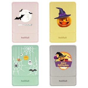 Saiyii กระจกแต่งหน้าหนัง PU ทรงสี่เหลี่ยมผืนผ้าดีไซน์ใหม่สำหรับวันฮาโลวีนกระเป๋าเดินทางแบบพกพาสำหรับเป็นของขวัญโปรโมชั่น - Product Image 2