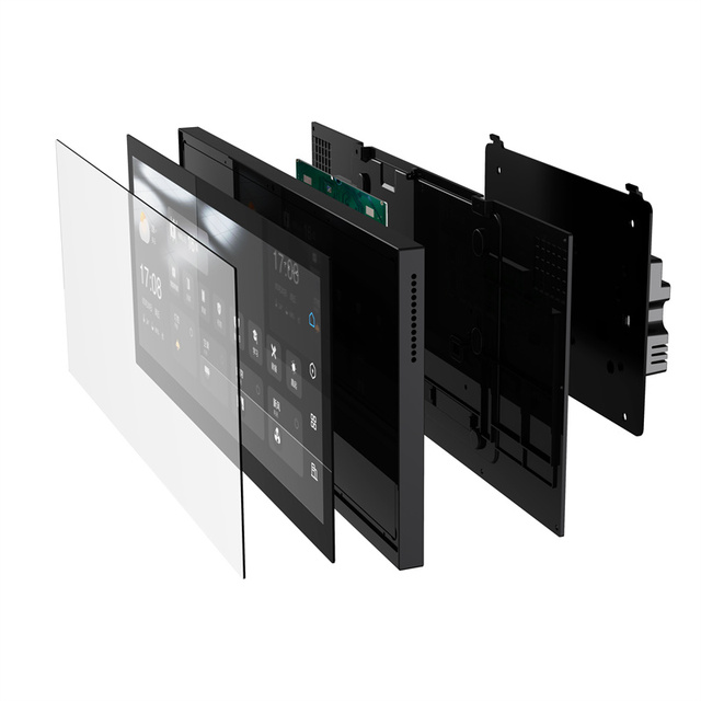 Tuya Zigbee Gateway Hub 12 Inch Android OS All in One Smart Control Panel With 4 Gang Relay for Light Switch Control Touch Panel