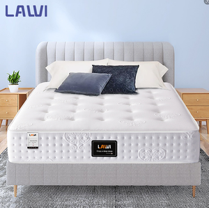 <span class=keywords><strong>Matelas</strong></span> Queen en latex à ressorts, zone de sommeil en latex haute densité, mousse à mémoire de forme, meubles de chambre d'hôtel - Product Image 2