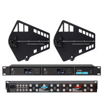 UA868 UA80-A2021 Pembagi Antena UHF Wideband 450-1000MHZ Sinyal RF Antena Direksional Kabel Koaksial BNC-BNC 16 Grup