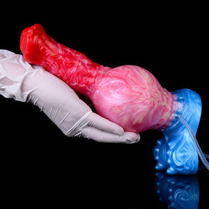Monster Fantasy Dildo gonflable en forme de chien pour femmes et hommes, Ovipositor, Grand dildo éjaculateur, Plug anal en forme de pénis, Sex toy <span class=keywords><strong>gay</strong></span> à <span class=keywords><strong>ventouse</strong></span> - Product Image 4