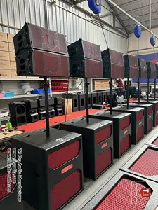 LINE ARRAY SOUND SYSTEM PRO 110 einzel 10 zoll Zeilenmatrix Lautsprecher-Soundsystem Verwendung indoor und outdoor Ton Ereignis Zeilenmatrix