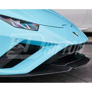 Para Lamborghini Huracan EVO RWD labio delantero de fibra de carbono seco - Product Image 4