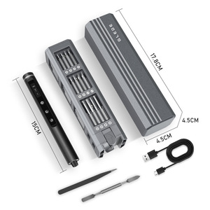 Glede <b>Precision</b> Electric <b>Screwdriver</b> <b>Set</b> 238mm Professional Grade Battery Powered For <b>Precision</b> Repair - Product Image 5