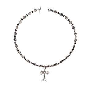 <span class=keywords><strong>Collana</strong></span> Unisex con Ciondolo a Cuore in Lega d'<span class=keywords><strong>Argento</strong></span> Stile Hip Hop Italiano, Catena a Maglie Incrociate Cromata, Regalo per San Valentino e Anniversari - Product Image 5