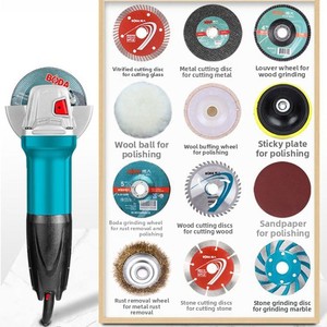 Amoladora manual multifuncional, máquina <span class=keywords><strong>de</strong></span> corte y pulido con rueda <span class=keywords><strong>de</strong></span> molienda, herramienta eléctrica para amoladora angular, corte y pulido - Product Image 4