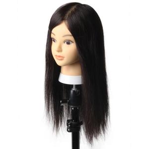 Migliore Qualità di Formazione Femminile Mannequin <span class=keywords><strong>Testa</strong></span> Con Capelli Naturali <span class=keywords><strong>In</strong></span> Vendita - Product Image 4