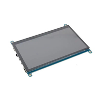 7 inç IPS Panel Kapasitif Dokunmatik Ekran Taşınabilir Monitör 102x600 LCD Uyumlu Raspberry Pi 3 5 Model B+ Mini Touch