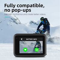 Batterie de remplacement haute qualité haute capacité 1720mAh SPBL1B pour Hero 9/10/11/12, décodage complet, rechargeable, pour caméra d'action