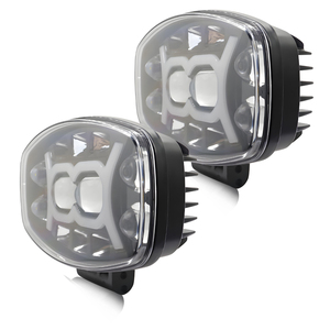 Nouveau phare de travail LED ovale 10 pouces 1W 12V pour camion, avec clignotants dynamiques séquentiels, pour conduite tout-terrain - Product Image 4
