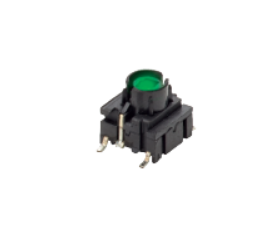 4FS SPST-NO 0.05A 24V Top Actuated Surface Mount TACTILE SWITCH 4FSH961 Slip-on Cap Illuminated Switches - Product Image 1