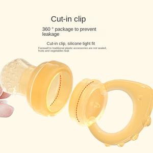 Sucette en silicone super douce pour bébé, sans BPA, à débit variable - Product Image 2