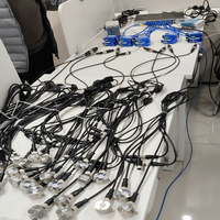 SKA-CM301 Perekam Data Ethernet Sensor Getaran MEMS 3-sumbu Sensor Suhu Kelembaban Sensor Posisi Gerak Pemasangan Ulir