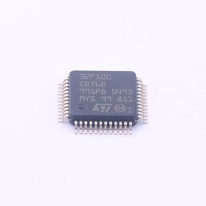 NUEVO y Original MCU de 32 bits STM32F ARM Cortex M3 RISC 128KB Flash 2.5V/3.3V 48-Pin LQFP en Bandeja - Bandejas STM32F100CBT6B - Product Image 1