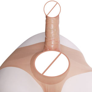 Veilige medische siliconen draagbare penisprothese, transgender-vriendelijk draagbaar seksspeeltje voor volwassenen - Product Image 5