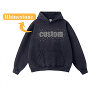 Sudadera con Capucha Extra Grande para Hombre, con Relieve 3D, Logotipo Personalizado OEM, Sin Cordón, Estilo Urbano