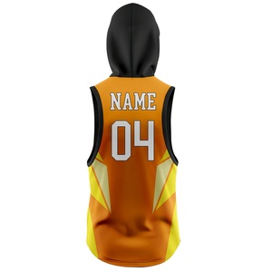 Conception personnalisée Uniformes de football 7v7 Sweats à capuche sans manches ajustés pour football 7V7 - Product Image 4