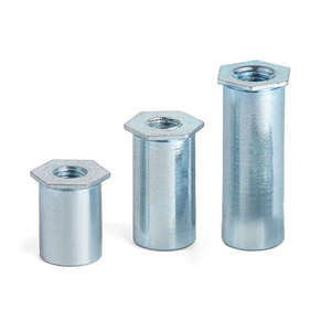 Mạ kẽm thông qua lỗ tự thắt chặt vít hạt M3 M4 M5 <span class=keywords><strong>M6</strong></span> M7 M8 M9 đinh tán ốc vít - Product Image 2